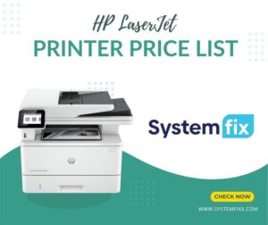 HP LaserJet printer price list