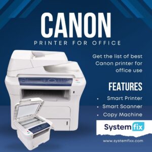 List of Best Canon Laser Printers for Office